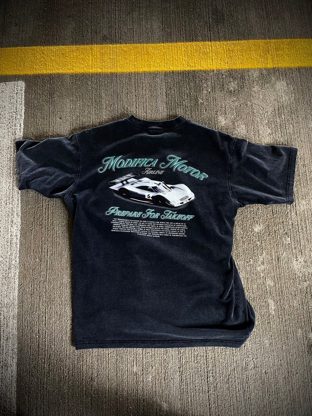 Mercedes CLR Take Flight T-Shirt | Le Mans 1999 Racing Tee | Motorsport Apparel