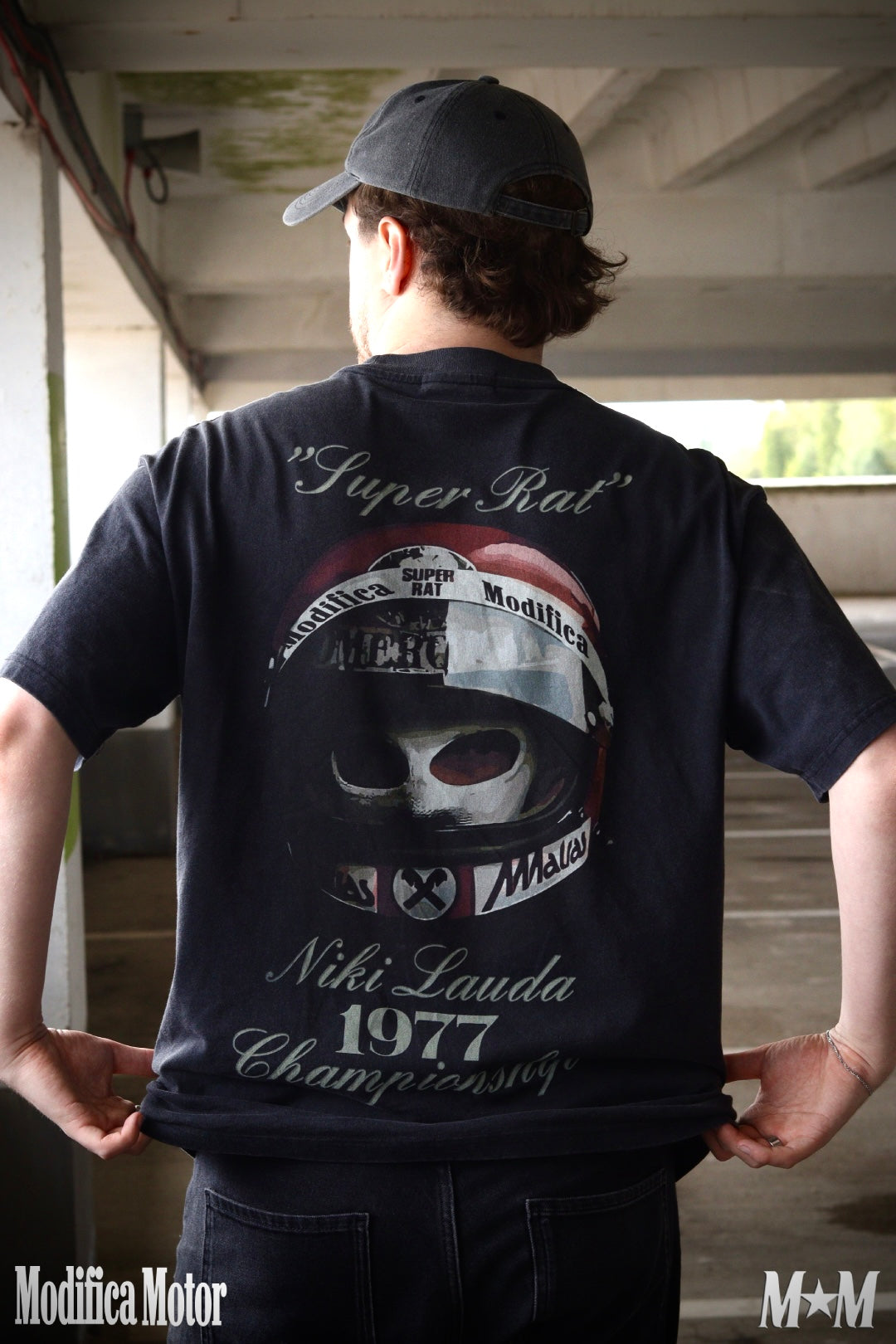 Niki Lauda T-Shirt | Formula One World Championship Winner | Super Rat