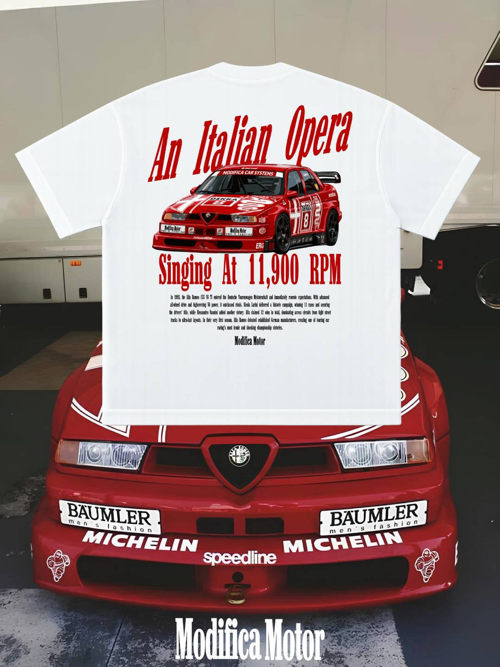 Alfa Romeo 155 V6 TI DTM Shirt