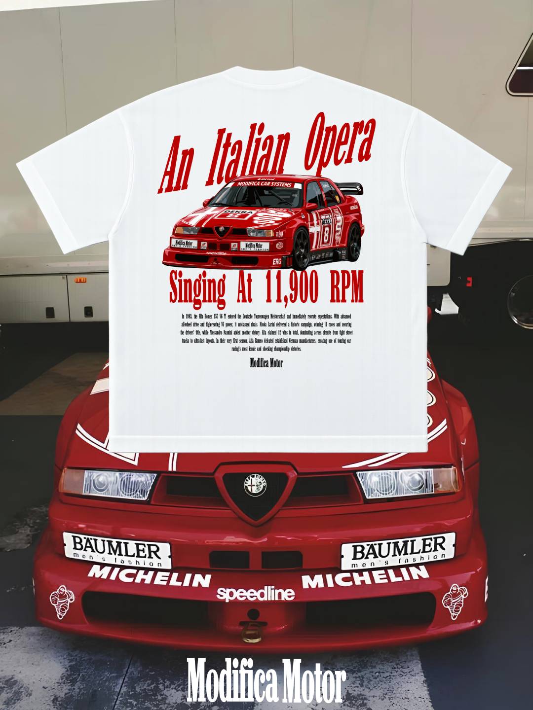 Alfa Romeo 155 V6 TI DTM Shirt