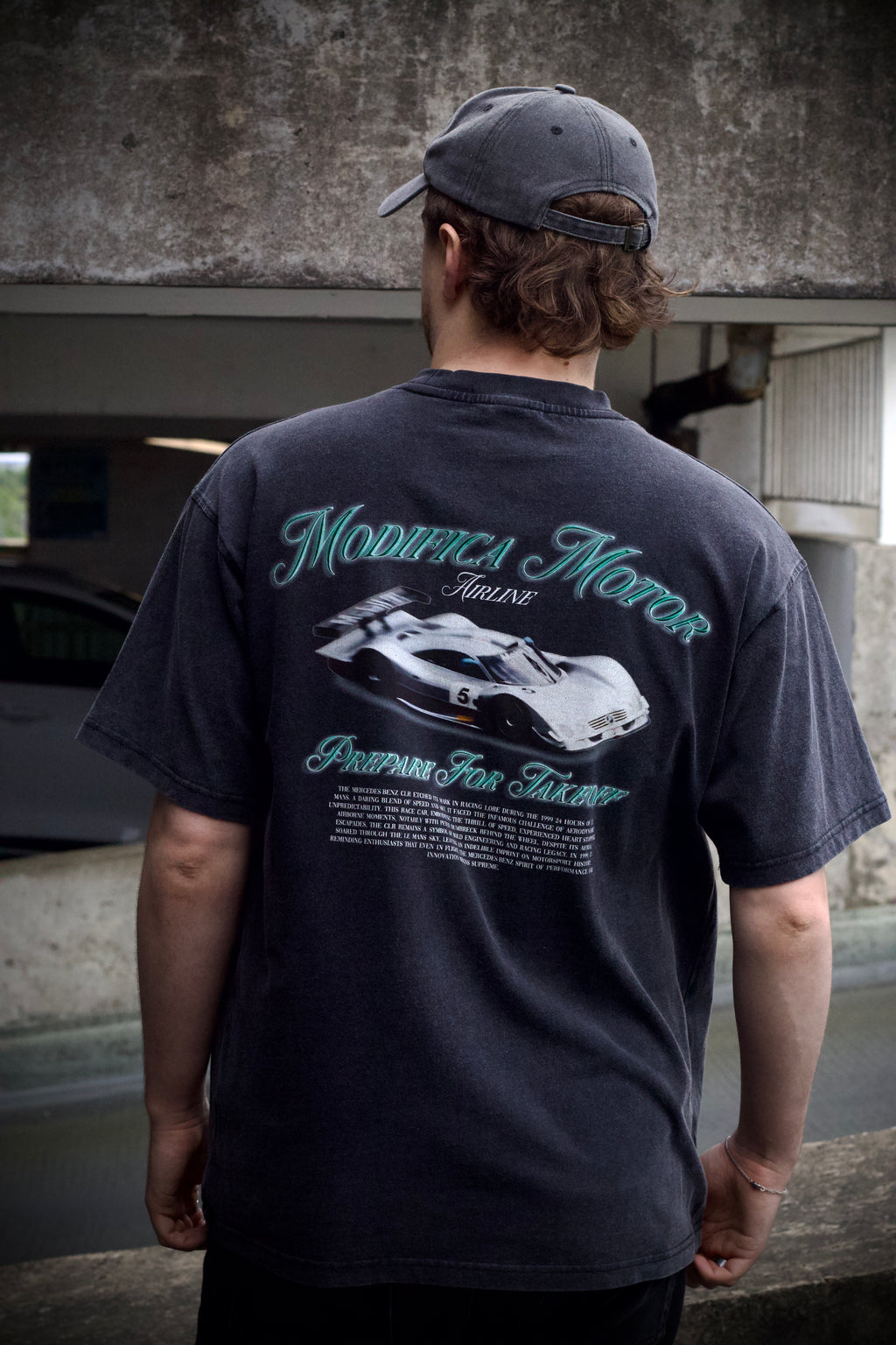 Mercedes CLR Take Flight T-Shirt | Le Mans 1999 Racing Tee | Motorsport Apparel