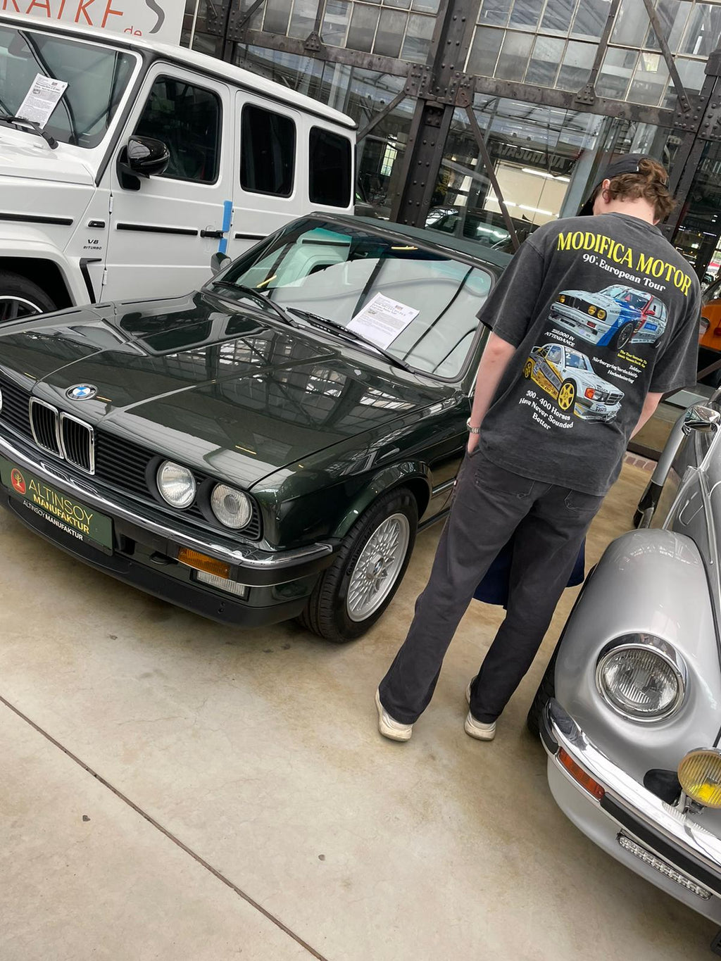 90's European Tour T-Shirt | DTM BMW E30 Mercedes 190E Racing Tee