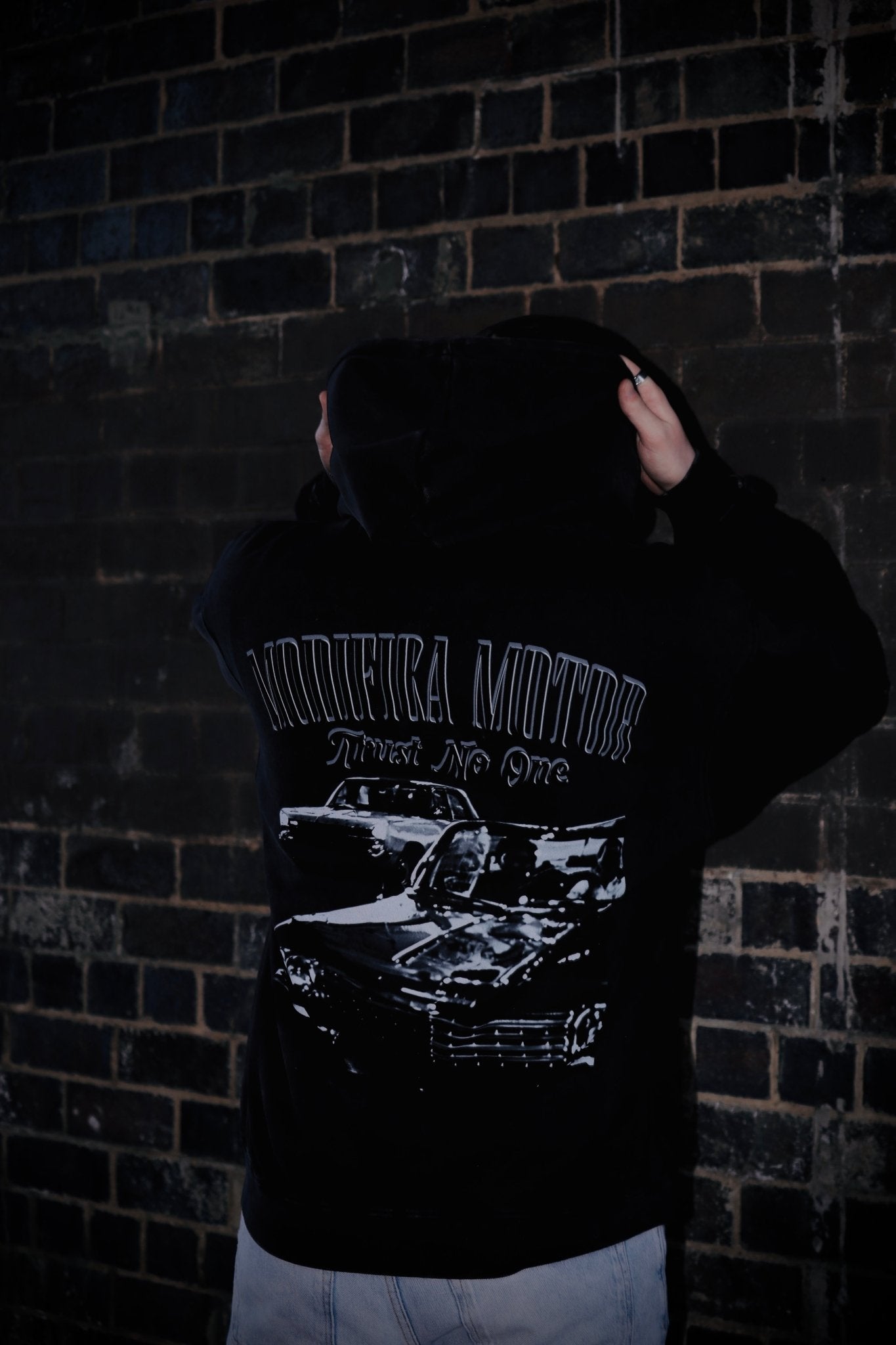 Trust No One Hoodie | American Muscle Car Hoodie | Motorsport Apparel