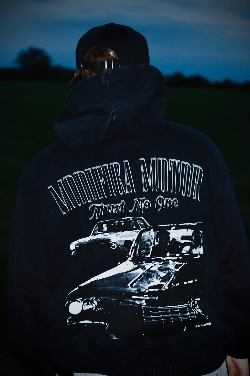 Trust No One Hoodie | American Muscle Car Hoodie | Motorsport Apparel