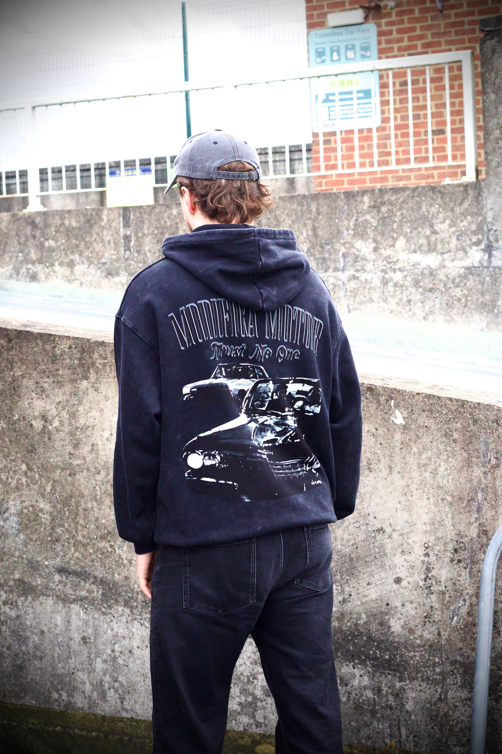 Trust No One Hoodie | American Muscle Car Hoodie | Motorsport Apparel