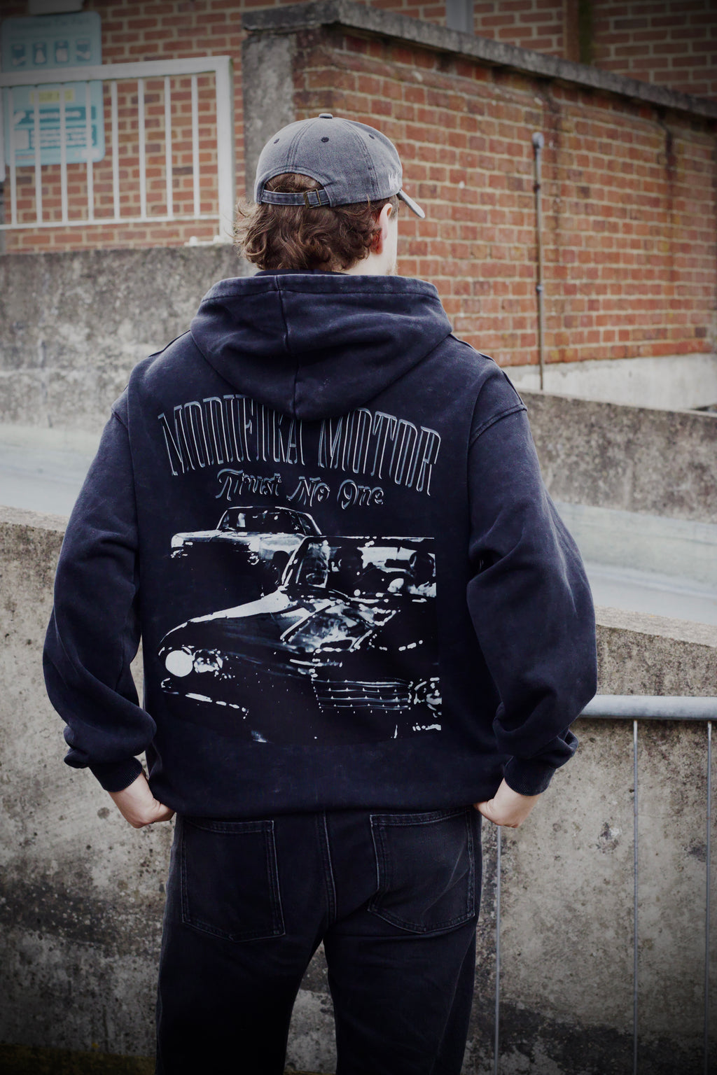 Trust No One Hoodie | American Muscle Car Hoodie | Motorsport Apparel