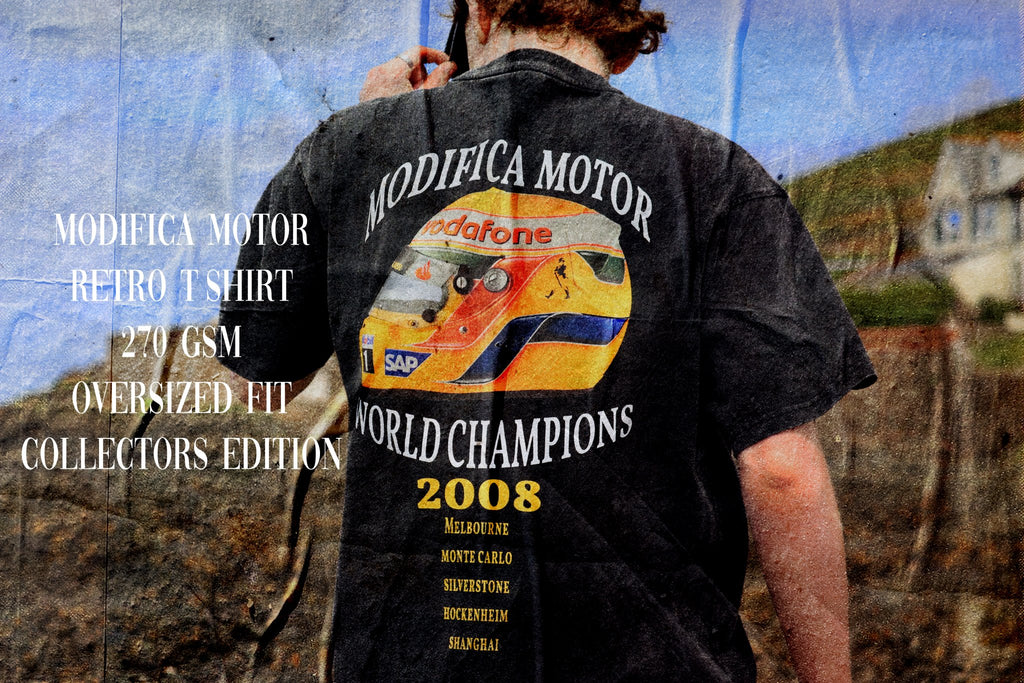 Lewis Hamilton Brazilian Raindance T-Shirt | F1 Brazil 2008 Racing Tee