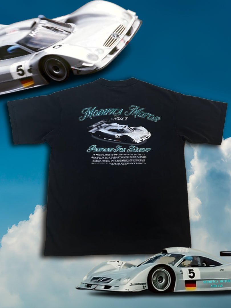 Mercedes CLR Take Flight T-Shirt | Le Mans 1999 Racing Tee | Motorsport Apparel